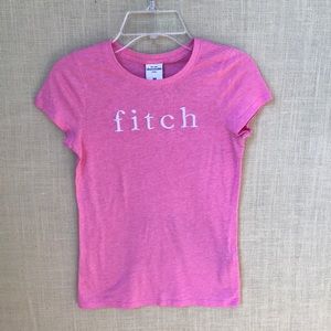 Abercrombie Kids pink soft t-shirt Medium